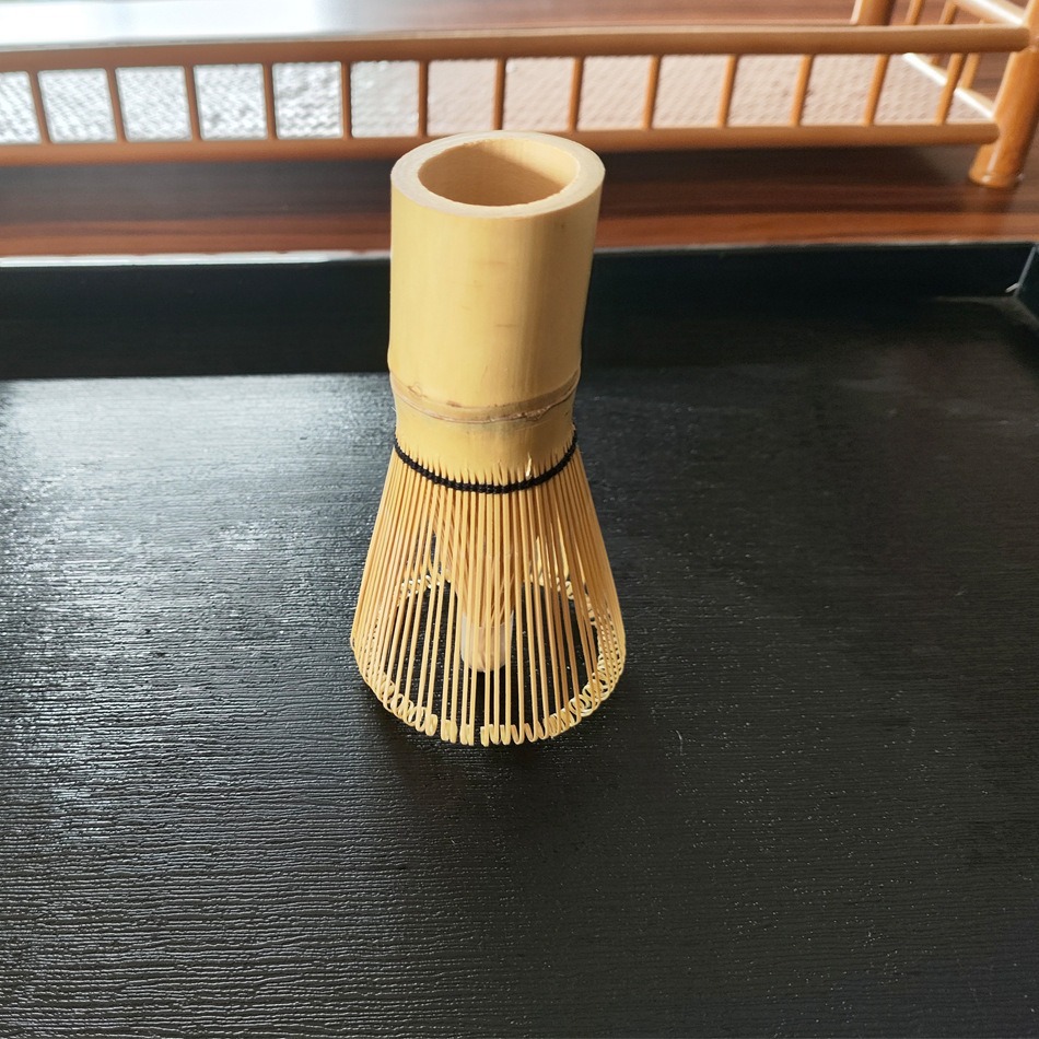 Japanese-Style Hundred-Layer Bamboo Whisk Tea Whisk Tea Ceremony Accessories Handmade Split Bamboo Whisk for Making Matcha Tea Tea Set Frother