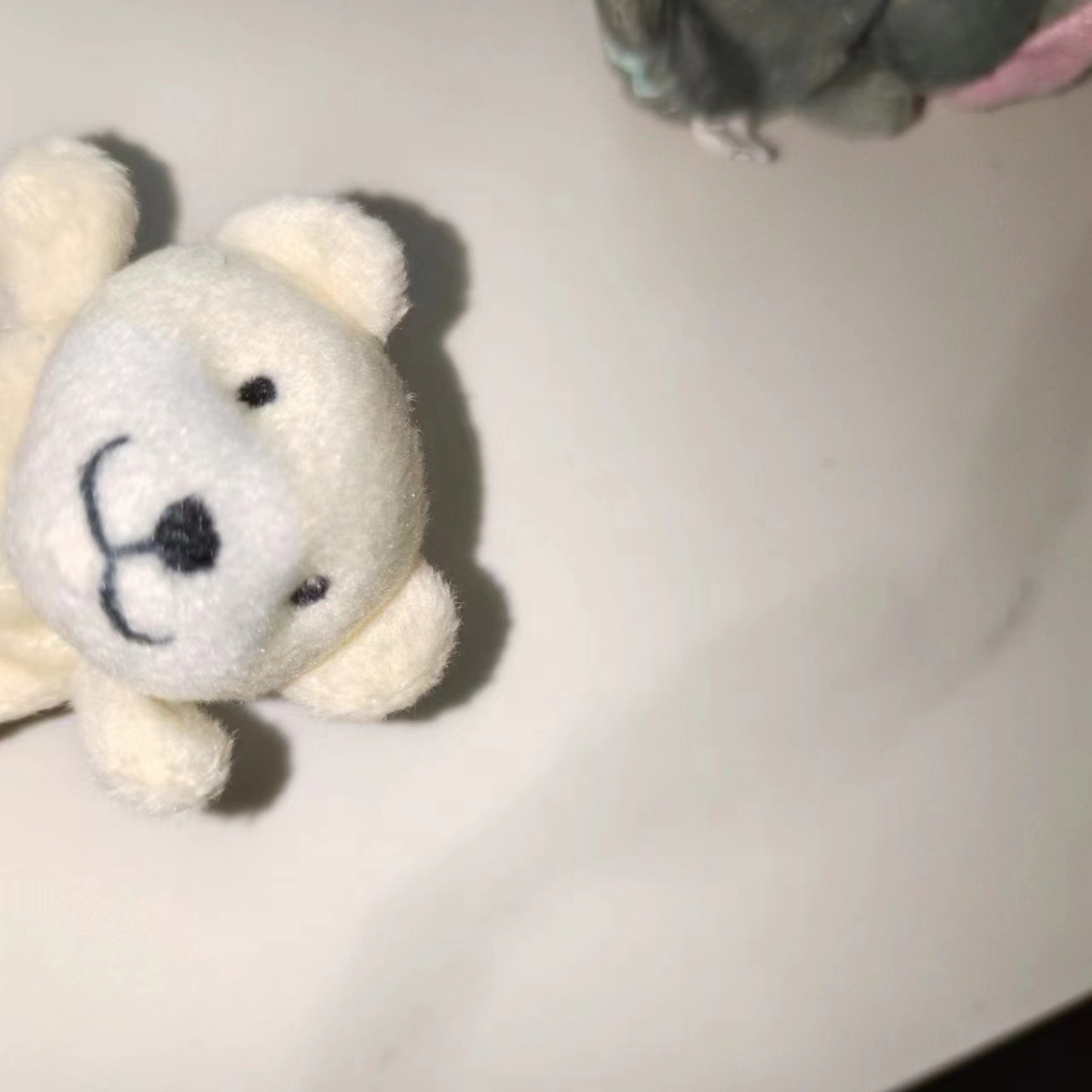 Cute Plush Toy Animal Finger Doll Mouse Doll Rabbit Cartoon Mini Finger Puppet Doll Animal Finger