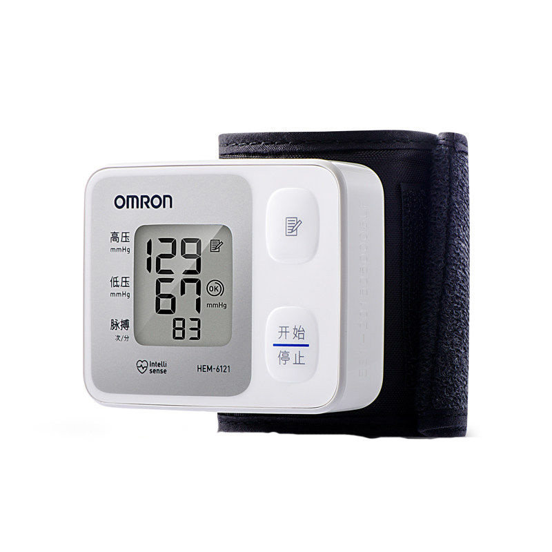 Omron electronic sphygmomanometer wrist blood pressure measuring instrument 6121 household wrist blood pressure measuring meter