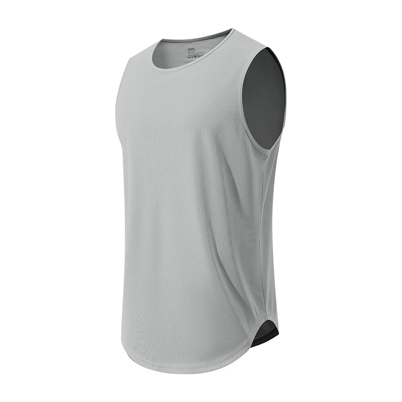 2025 Quick-drying Vest Men's Running Training Fitness Top Casual Quick-drying Breathable Men's Sleeveless Sports Vest