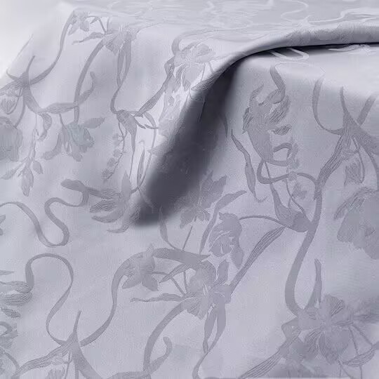 Factory direct new jacquard national style new Chinese printed chiffon dress fabric craft spring and summer clothing fabric