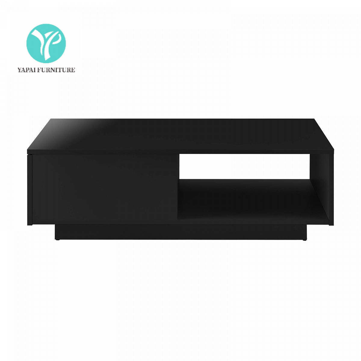 Amazon Cross-Border Supply Factory Panel Furniture Coffee Table Coffee Table Simple Storage with Drawer Living Room Wholesale