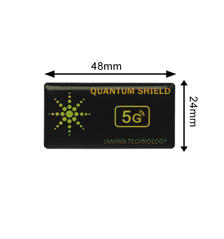 Japanese anti-radiation stickers mobile phone anti-radiation stickers drop glue laser layer computer mobile phone anti-radiation stickers