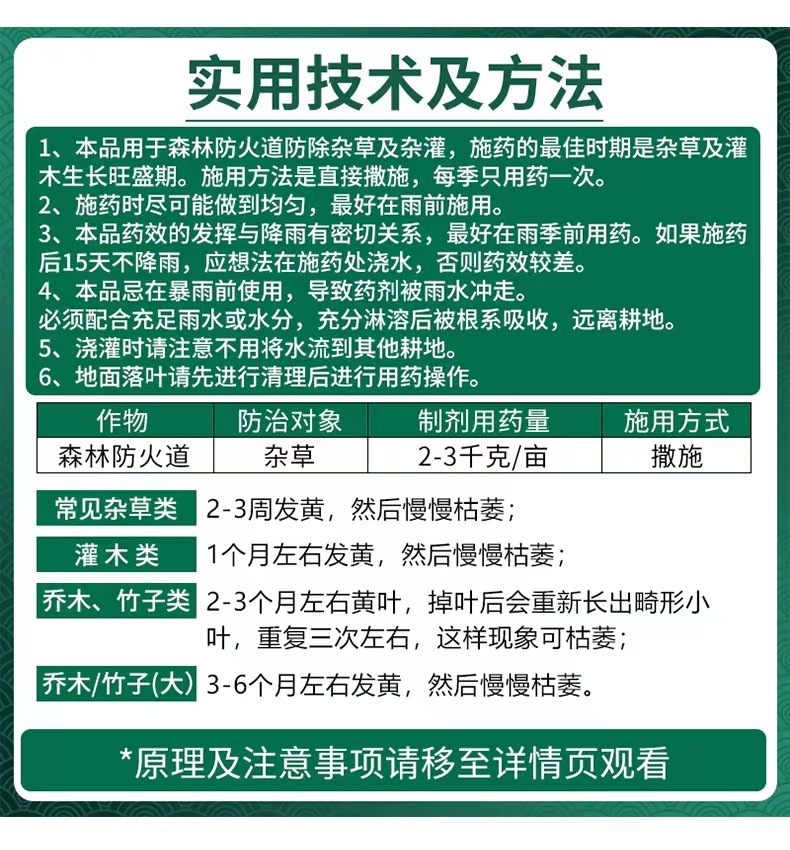 Cyclazinone Remove Big Trees, Bamboo, Shrubs, Weeds, Railway, Highway, Factory, Herbicide, Dead Root Agent, Herbicide, Cyclazinone