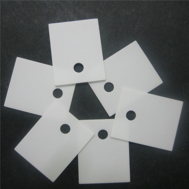 Supply of Alumina Ceramic Substrate Led Digital Ceramic Substrate Laser Marking Punched Substrate High Thermal Conductivity