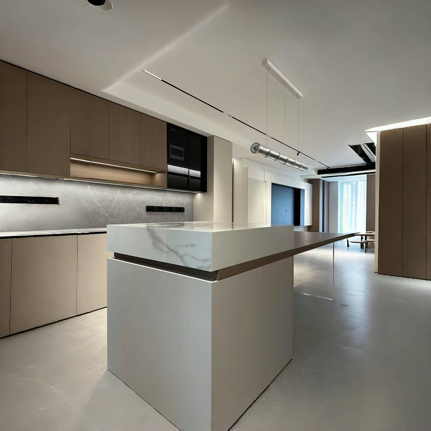 Manufacturer Modern Simple Cabinet One-Stop Whole House Custom Wardrobe Bookcase Combination Cabinet Cloakroom Bedroom Decoration