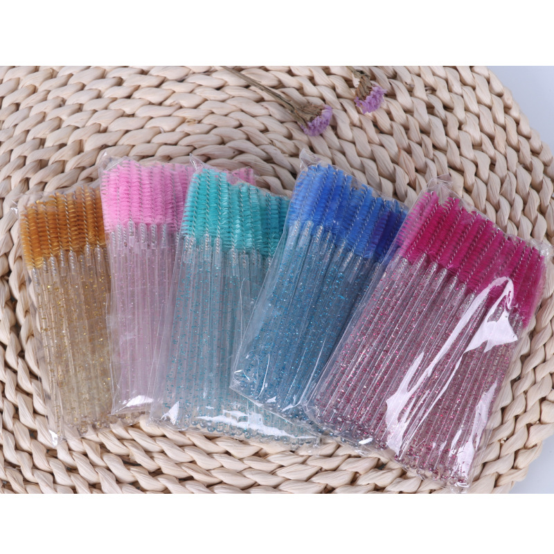 Grafted Eyelashes Disposable Eyelash Brush Crystal Rod Eyelash Curling Makeup Brush Shaping Crystal Rod Eyelash Brush