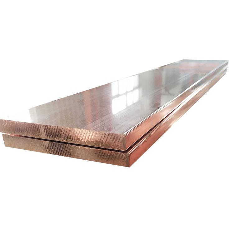 Production of 30*3/50*5 Copper Busbar T2 National Standard Copper Busbar Special-Shaped Copper Busbar Tinned Grounding Flat Busbar Complete Specifications