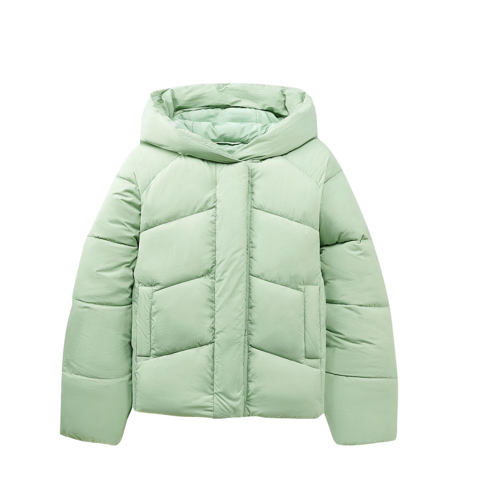 Cross-Border Women's Cotton Outwear 2025 Autumn and Winter New Cotton Outwear Large Size Removable Hood Amazon Wish Cotton Outwear Jacket for Women