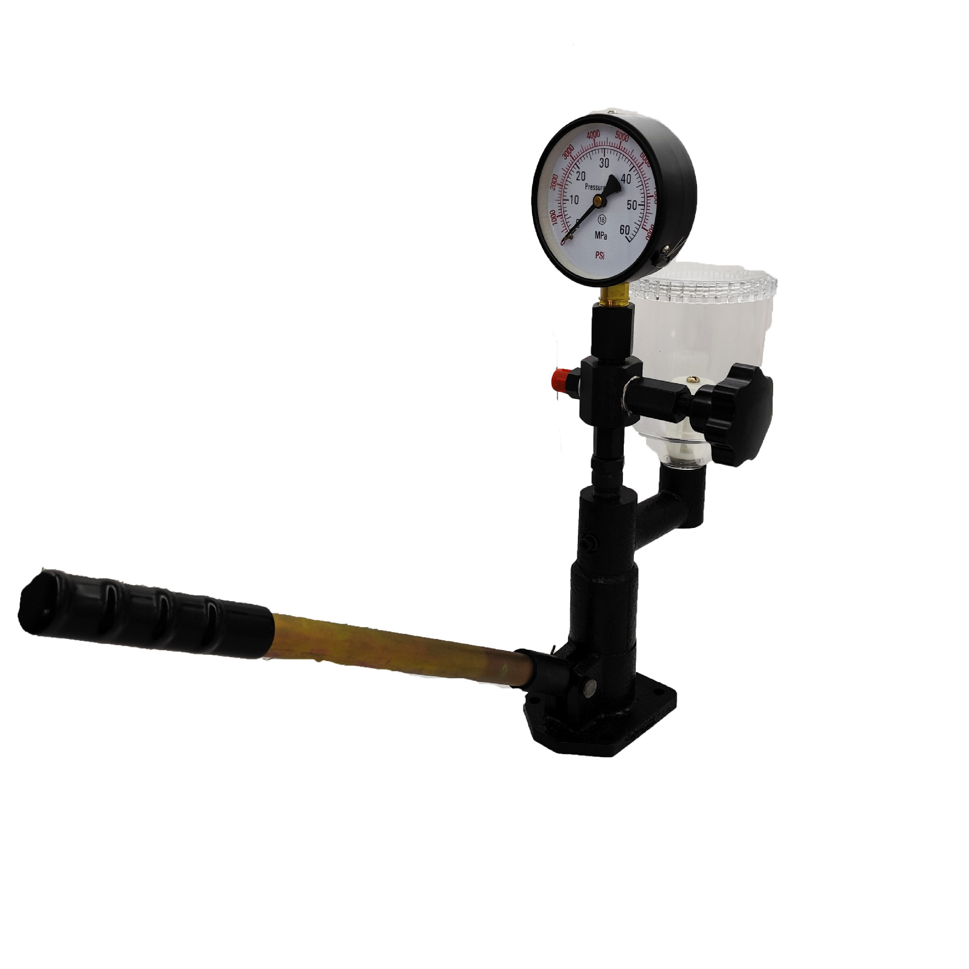 Factory Direct Sales Ps400C Cast Iron Base with Pressure Limiting Valve Oil Nozzle Calibrator for Automobiles