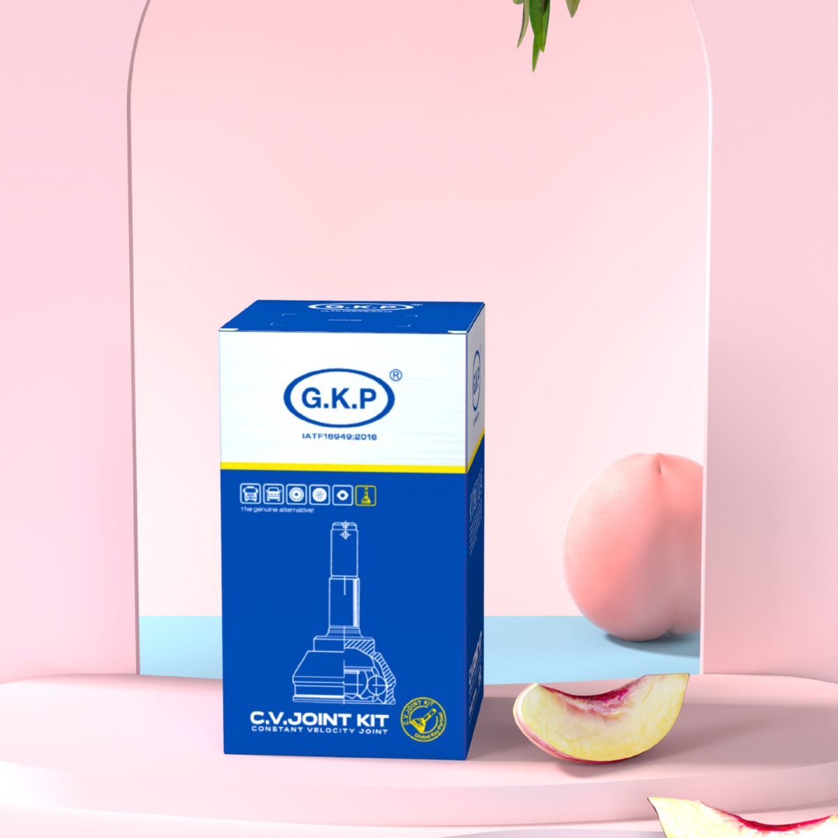 Ni-07 Manufacturer Wholesale Drive Shaft Outer Ball Cage Assembly with Repair Kit and Dust Cover Gkp82077 Quick Delivery