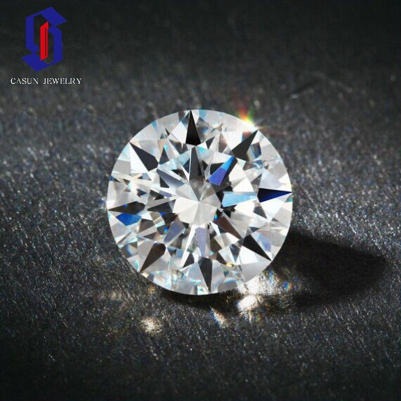 Вужоу фабрика в наличии оптовая продажа DEF цвет огранка 3EX круглый моиссанит голый камень восемь сердец восемь стрелок большой запас