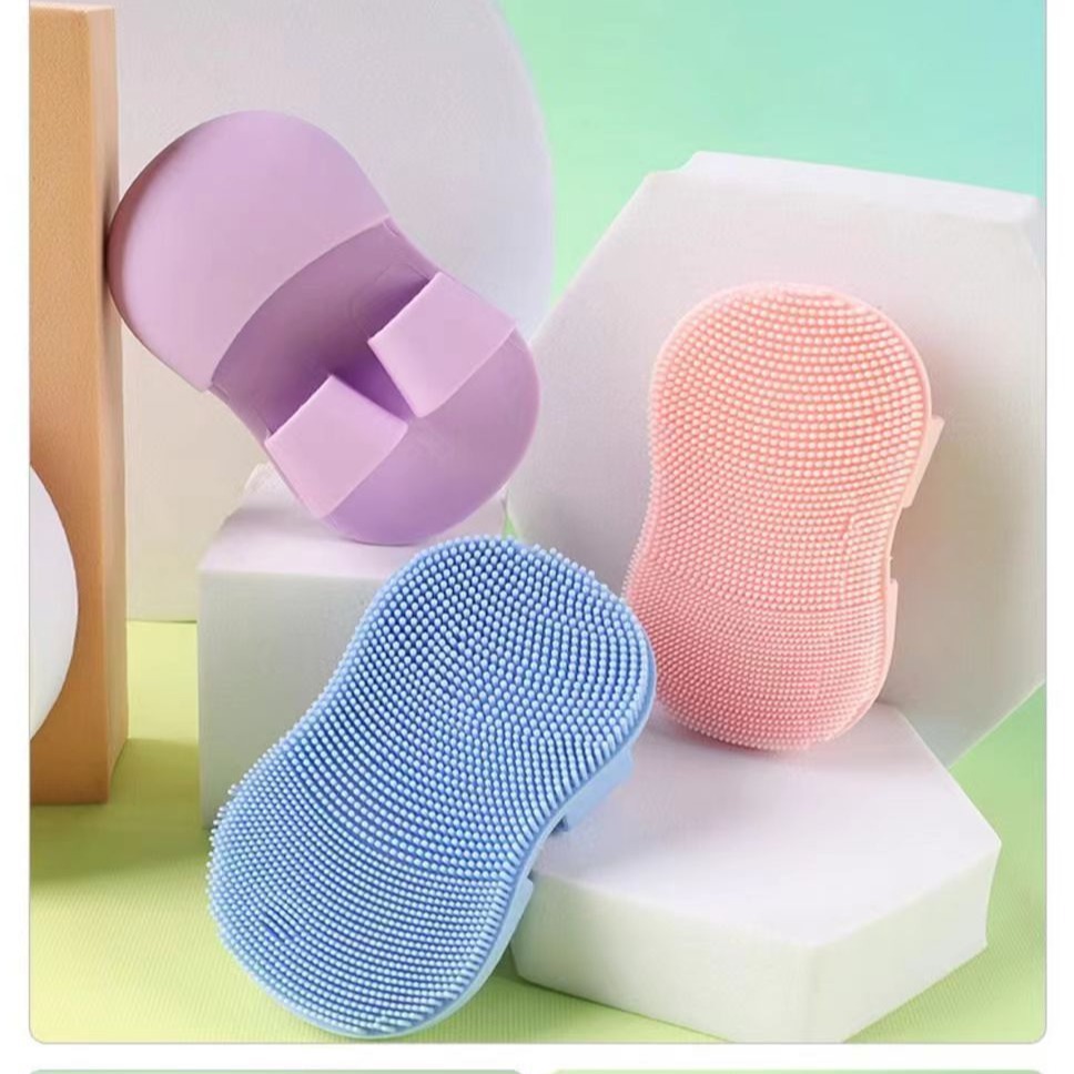 in stock and fast delivery Mini Finger Face Washing Brush Soft Hair Silicone Face Washing Brush Massage Makeup Remover Face Cleanser Face Washing Brush