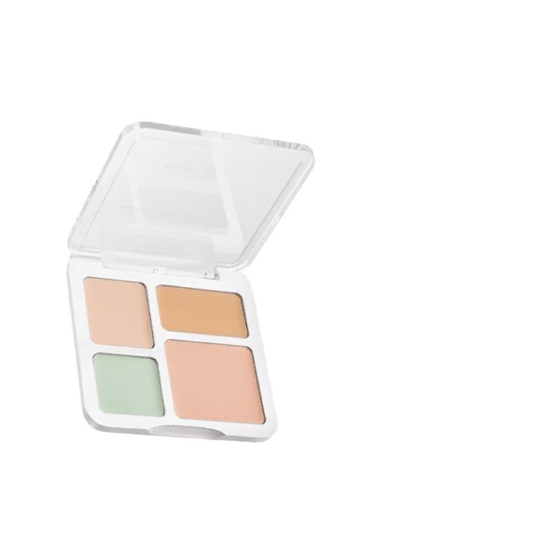 YSYW Four-color Concealer Fixation Plate Waterproof Sweat-proof Spot Covering Pockmarks Tearful Groove Law Pattern Dark Circles Lasting No Makeup