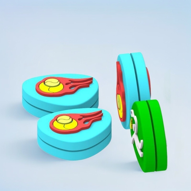 Cross-border e-commerce tennis racket shock absorber new model silicone shock absorber block shock absorber damper factory outlet