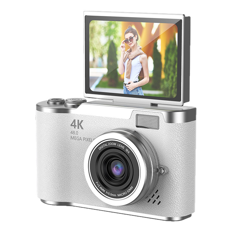 4800W High-Definition Flip-Screen Camera Digital Camera Card Camera Shooting Camera Student Entry-Level Student Camera