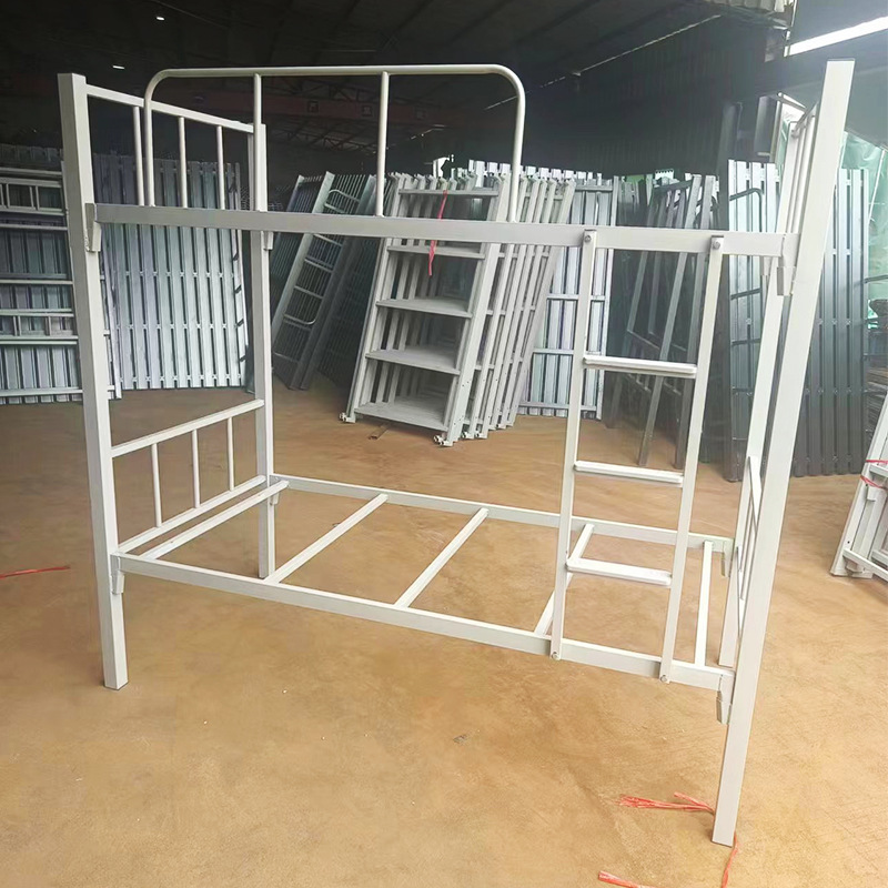 Manufacturer Supplies Profile Bunk Beds, School Dormitories, Iron Frame Beds, Staff High and Low Iron Beds, Construction Site Bunk Iron Beds