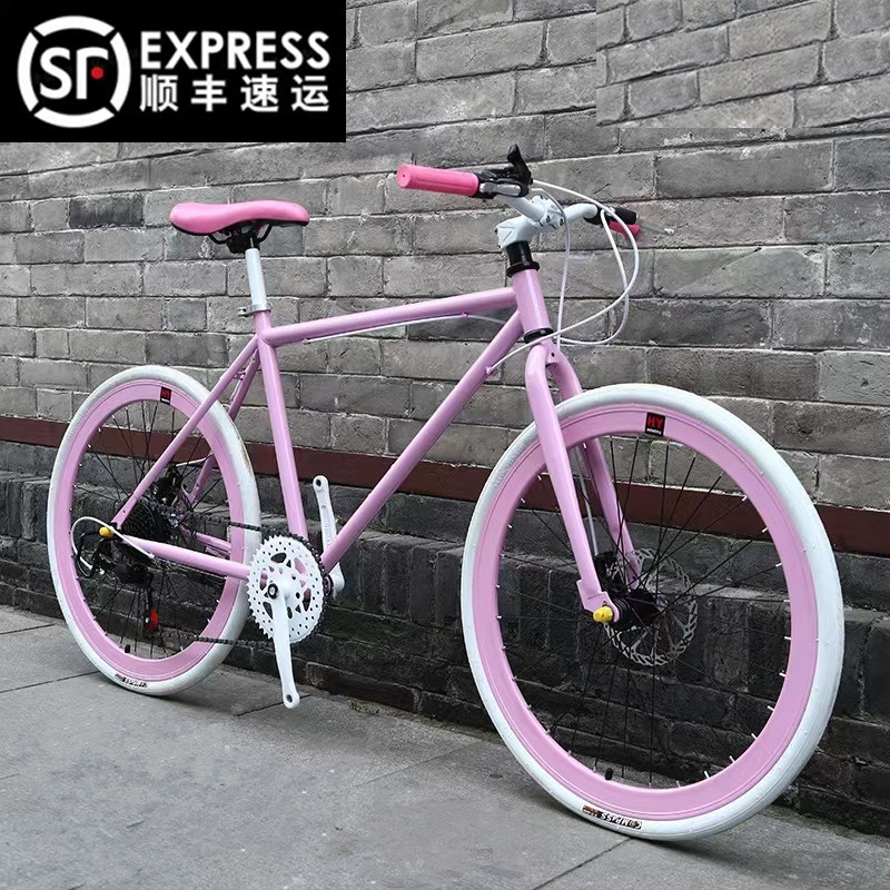 Велосипеды с переменной скоростью для мужчин и женщин, с двойными дисковыми тормозами