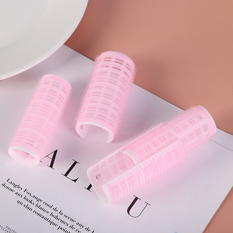 Air Bangs Curling Barrel Magic Self-Adhesive Hair Clip Pc Nylon Curling Iron Hair Root Fluffy Styling Clip Wholesale