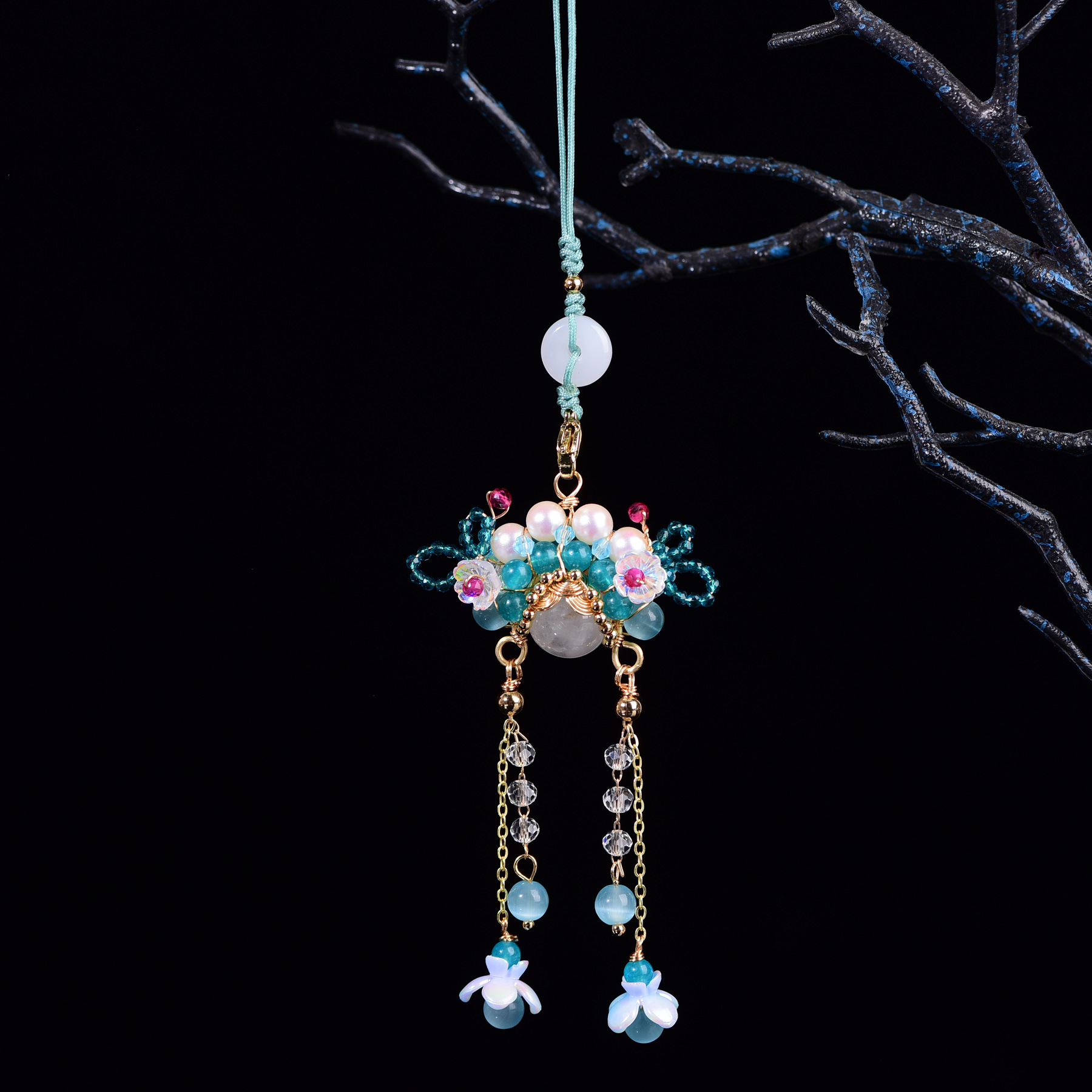 Chinese Style Original Swords and Madans Boutique Retro Fashionable Hanfu Joker Swords and Madans Hanging Ornaments