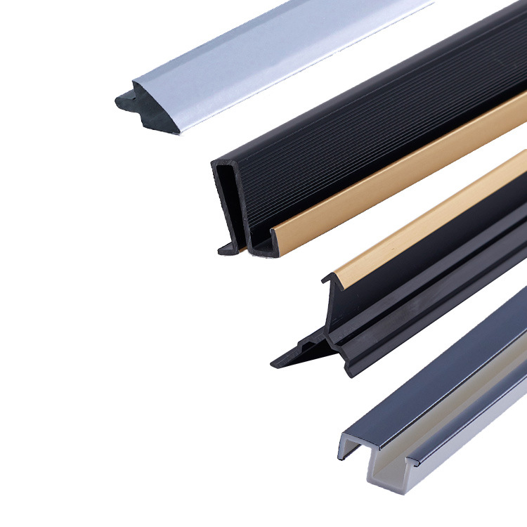 Dongguan manufacturers custom engineering construction material hard plastic strip decorative accessories extrusion processing pvc profile