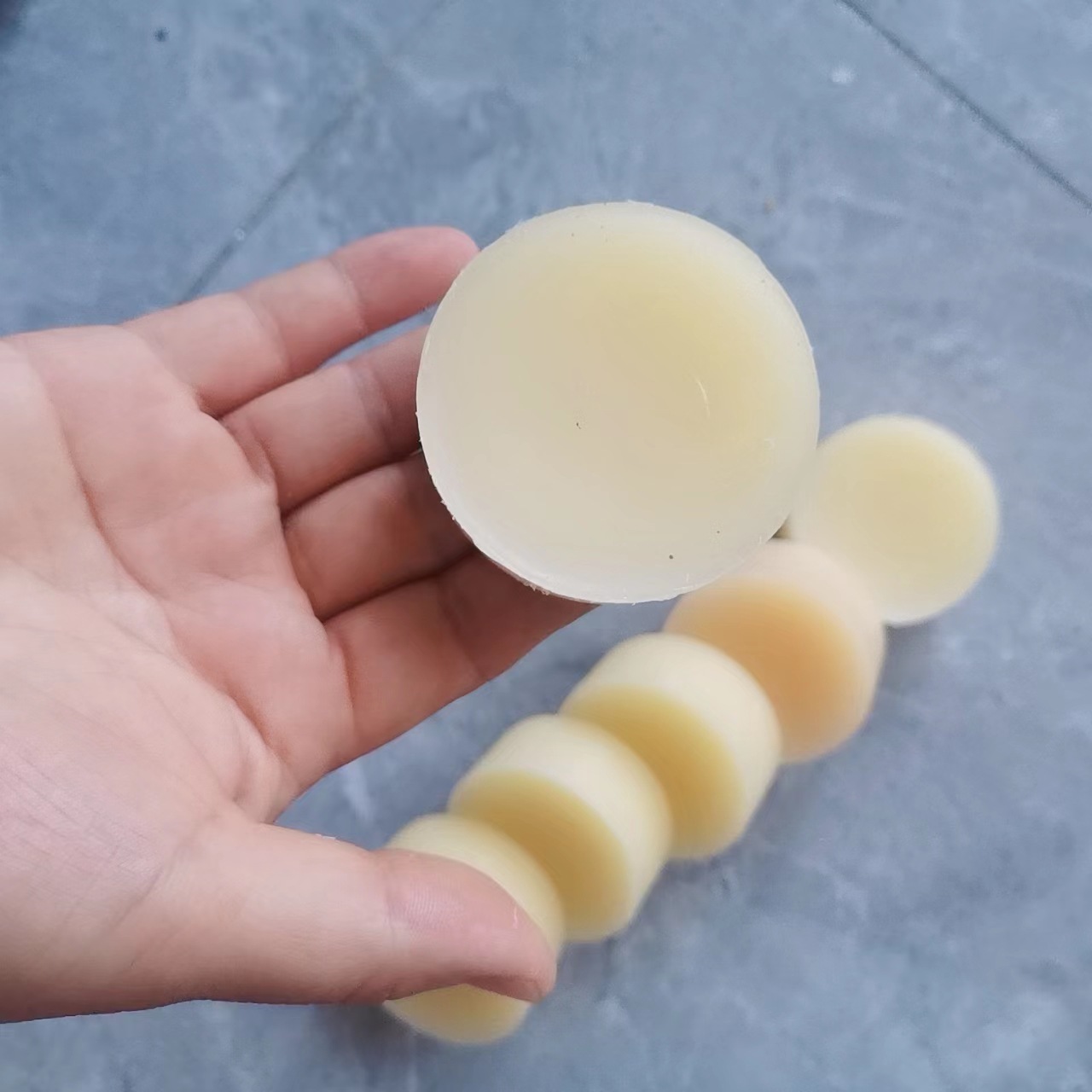 White Yellow Thread Wax Embroidery Thread Cross Stitch Thread Thread Wax