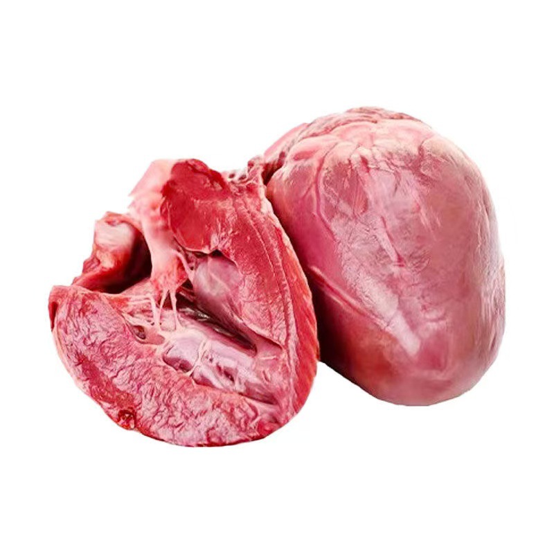 Beef Heart, Oil-Free Beef Heart, Freshly Slaughtered Beef Heart, Frozen Commercial Halal Beef Heart Burger, Chilled
