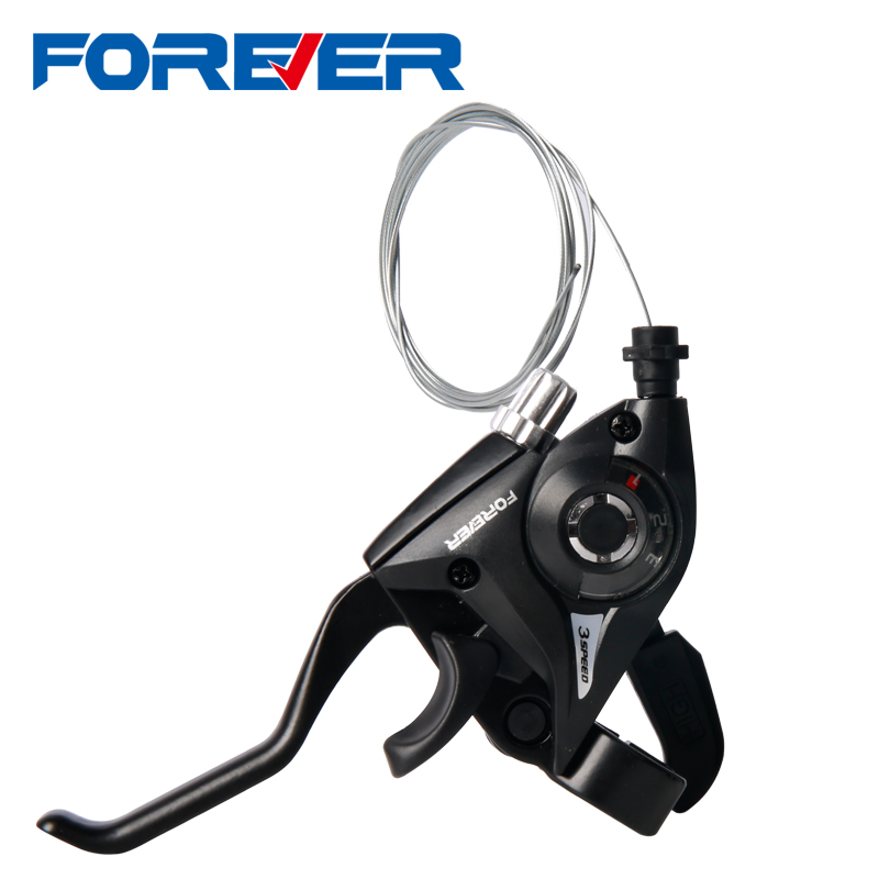 Suitable for Mountain Bike Shifter 21/24 Speed Brake Handlebar Bicycle Transmission Integrated Shifter Speed Regulator Brake