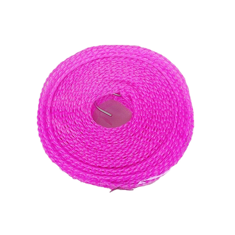 Anti-Slip and Windproof Clothesline, Fence-Style Clothesline, Quilt Drying Rope, No-Drill Outdoor Clothesline