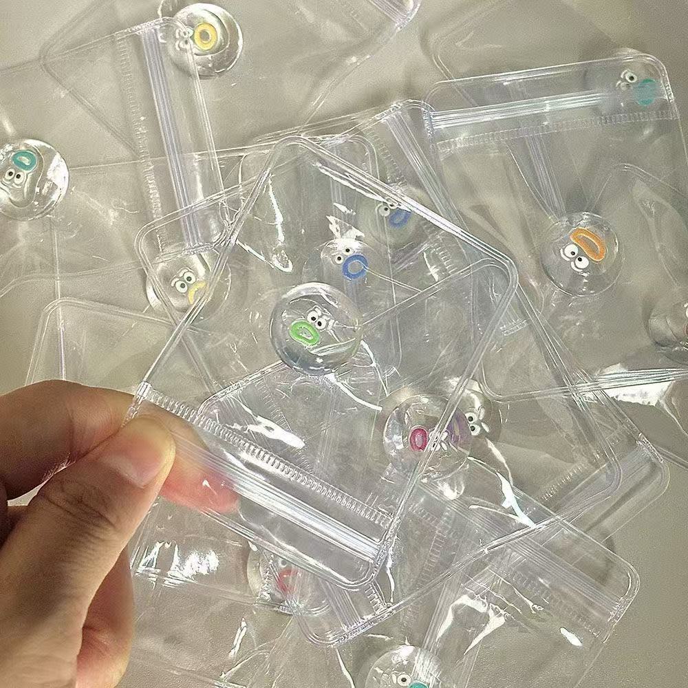 Transparent Small Dumpling Small Nose Pinch and Squeeze Handmade DIY Hand-Pinch Cartoon Dumpling Super Cute Expression Pack Decompression Toy