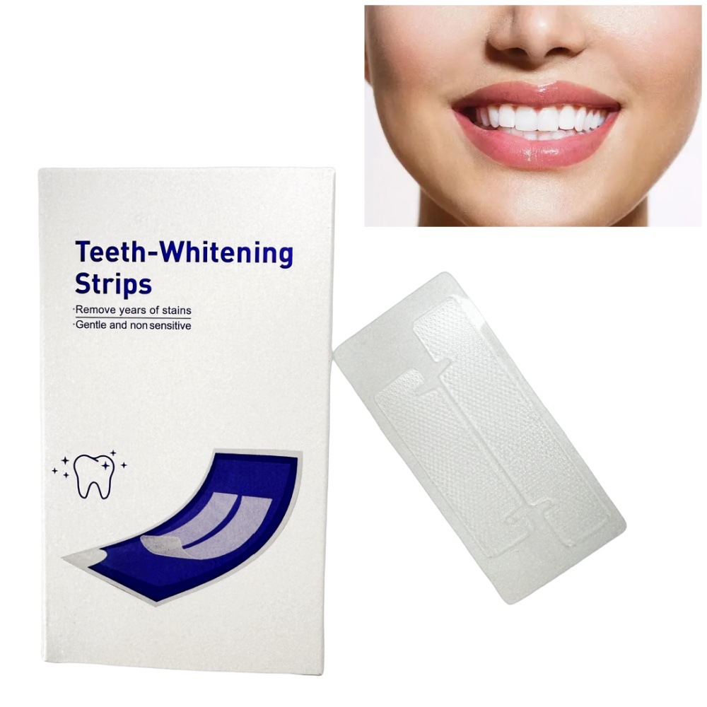 PAP No Residual Tooth Bright White Sticker No Stimulation Tooth White Dry Sticker to Remove Tooth Stains Customized by Manufacturers