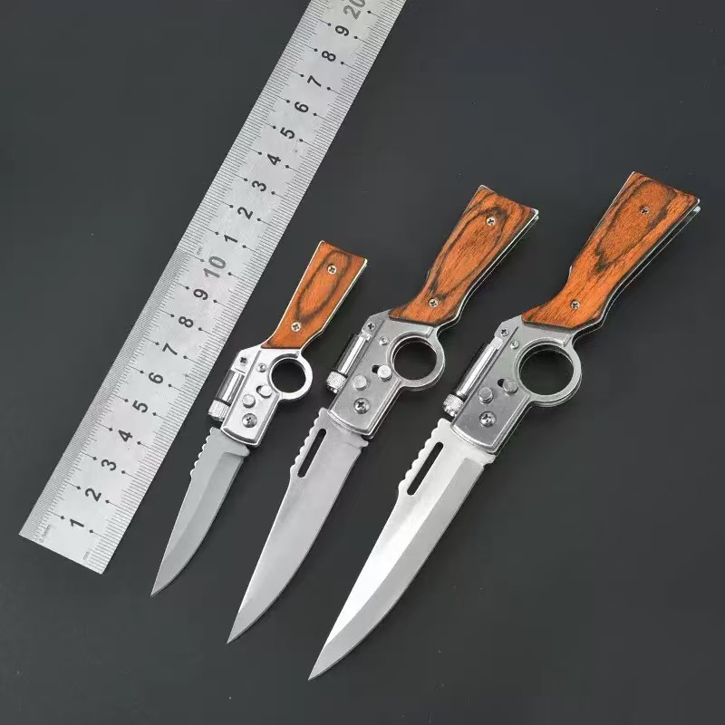 Outdoor Folding Knife Multifunctional Pocket Knife Camping Folding Knife Creative Small Goods Cross-Border Foreign Trade Knife Fruit Knife