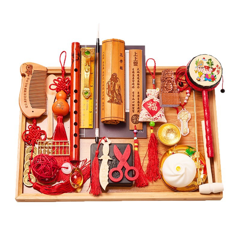 Full Set of Birthday Supplies for Baby Girls and Boys, One-Year-Old Gifts, Birthday Arrangements, Modern Lottery Props, Carpets