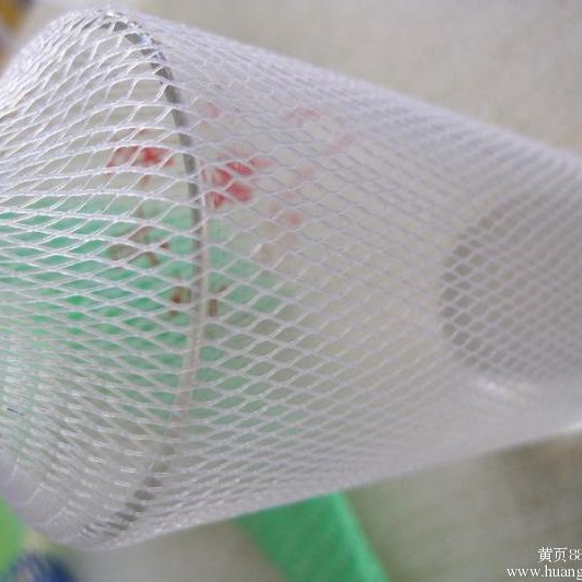 Thickened red wine bottle net cover High-end mineral water net cover Specializing in the production of plastic anti-collision and anti-shock pe net cover