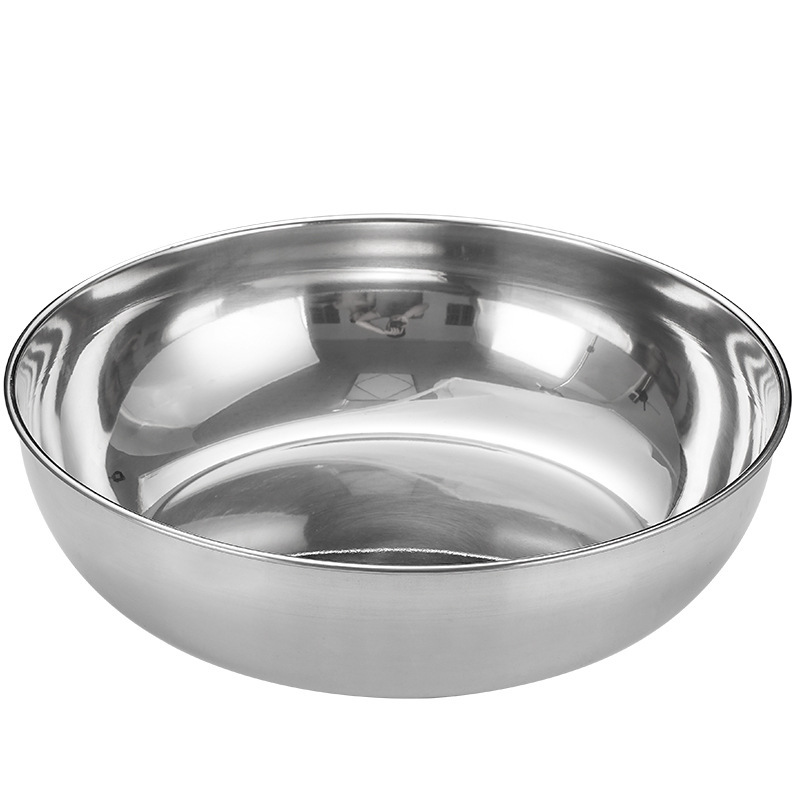 Stainless Steel and Basin Household Multi-purpose Basin Large Size Hair Basin Kneading Basin Salad Bowl Cooking Basin Baking Egg Pot