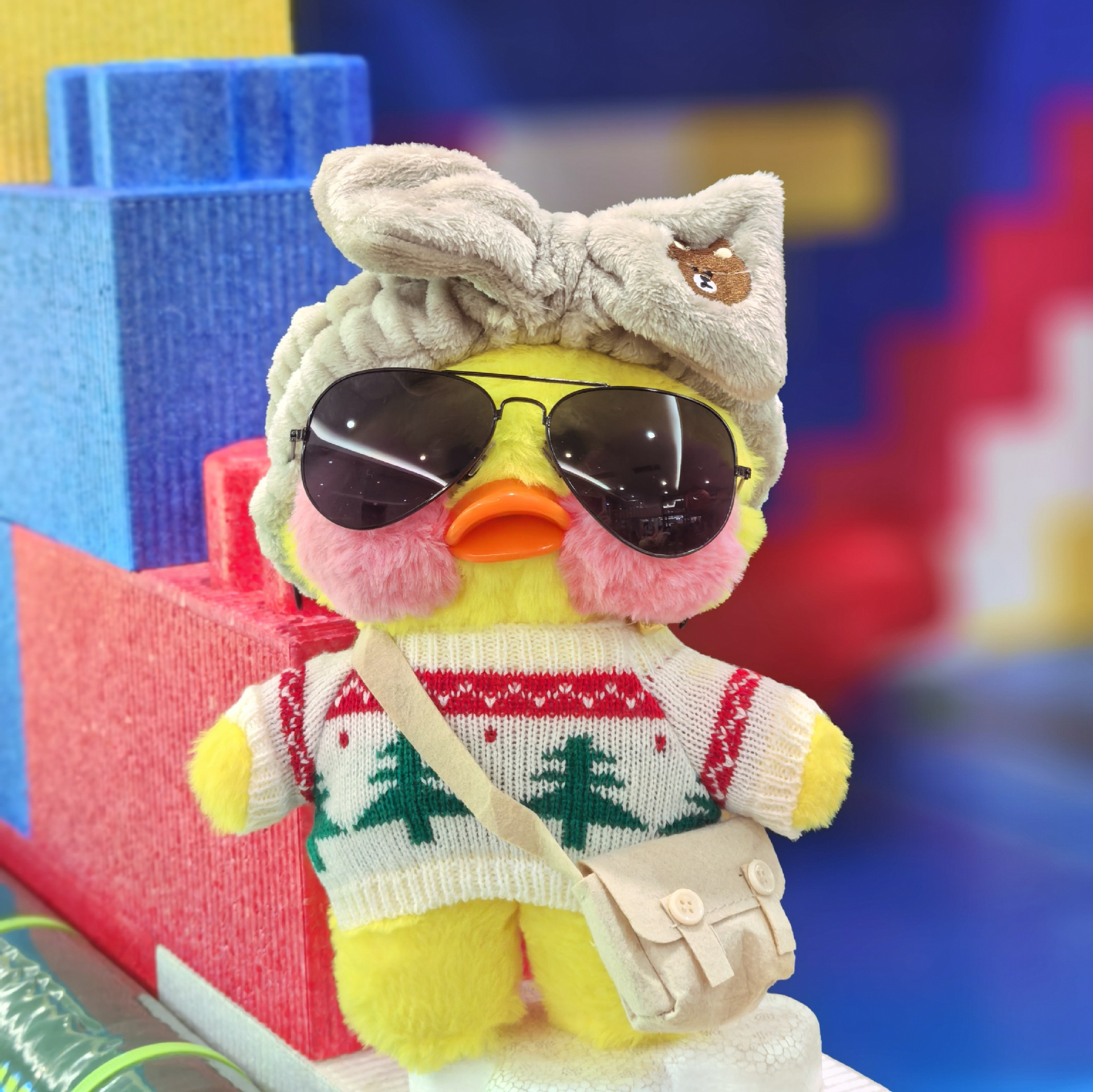 {Only Baby Clothes}25Cm Hyaluronic Acid Duck Doll Clothing Plush Toy Clothes Little Yellow Duck Girls and Kidsren Gifts