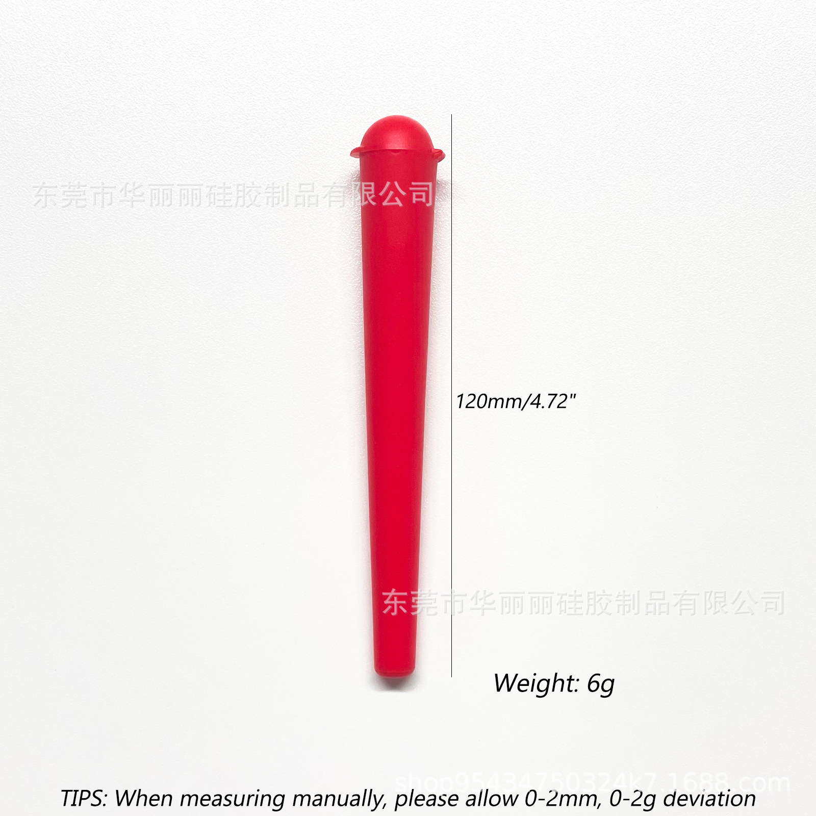 Factory Wholesale Storage Tube Plastic Tube Moisture-Proof Sealed Conical Tube 120mm Speaker Tube Multi-Functional Storage Tobacco