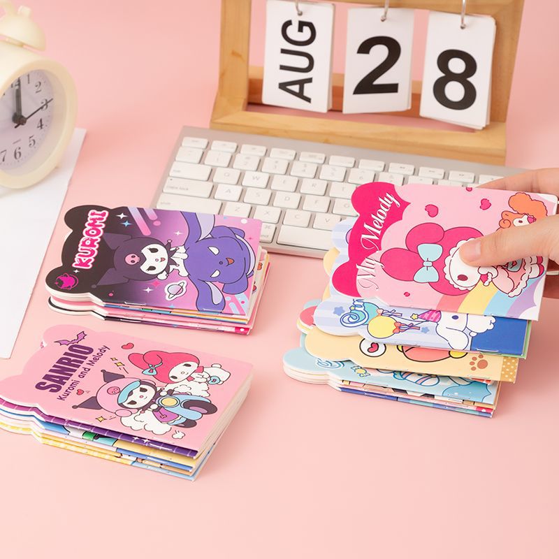 Cartoon Special-Shaped Small Notebook for Children and Students, Thin Cute Notebook, Cute Notepad for Girls
