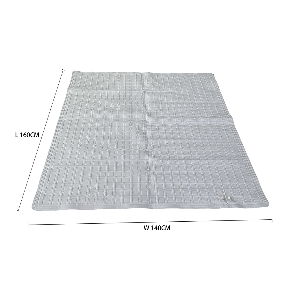 in stock supply PVC composite nylon cloth water mattress cooling and heating water circulation refrigeration and heating water mattress plumbing blanket