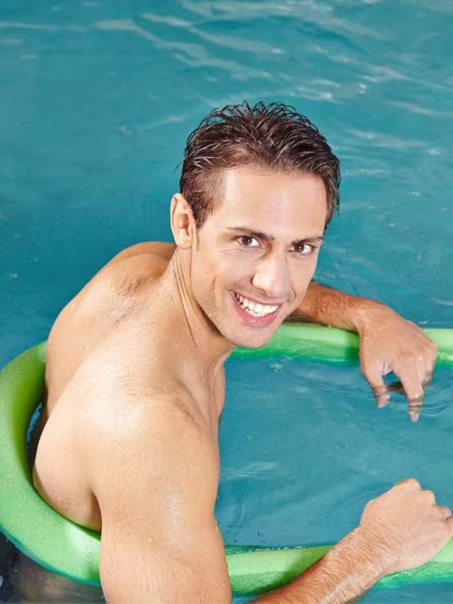 Hollow Pearl Cotton Sponge Floating Stick Buoyancy Stick Adult Children Learn Swimming Kindergarten Sponge Stick Game Stick