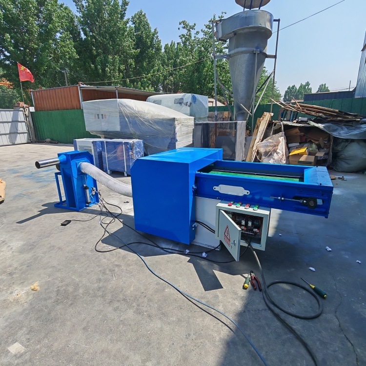 Double-Port Buckwheat Pillow Filling Machine, Dual-Station Pillow Core Filling Machine, Plush Toy Opening and Punching Machine