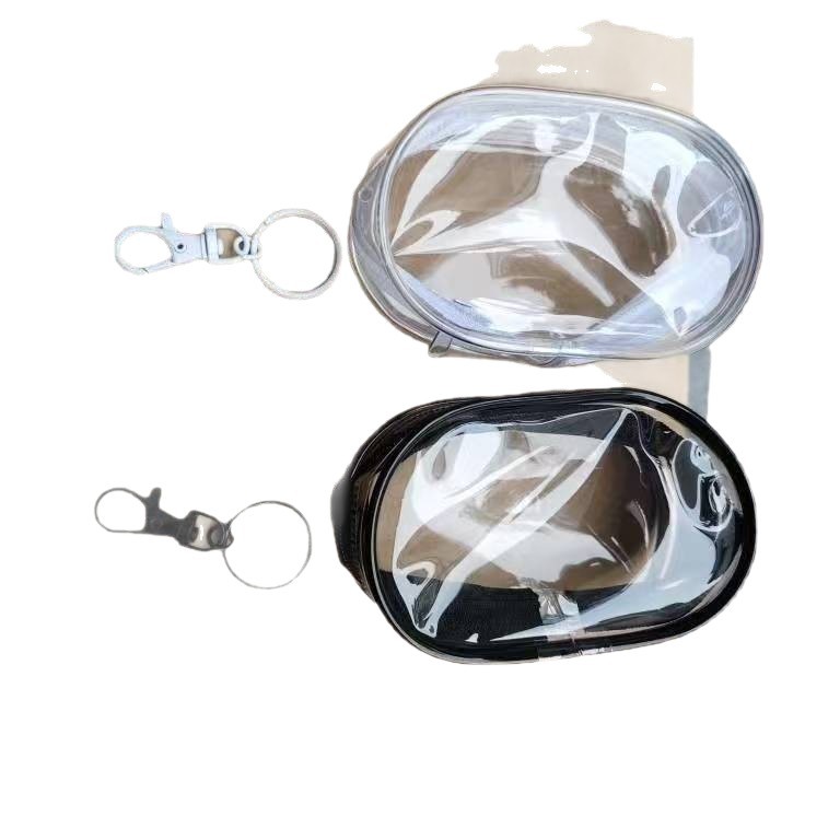 New data cable charger charging transparent storage bag portable go-out headphones storage box cosmetic bag