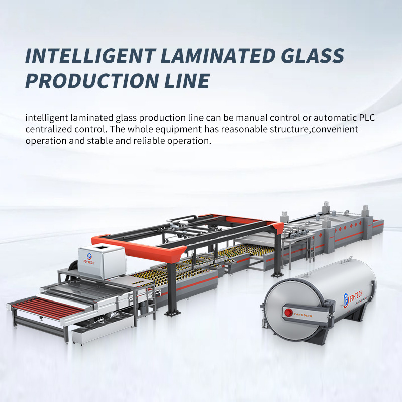 Fangding Intelligent Laminated Glass Production Line, Laminated Glass Production Line, Aut