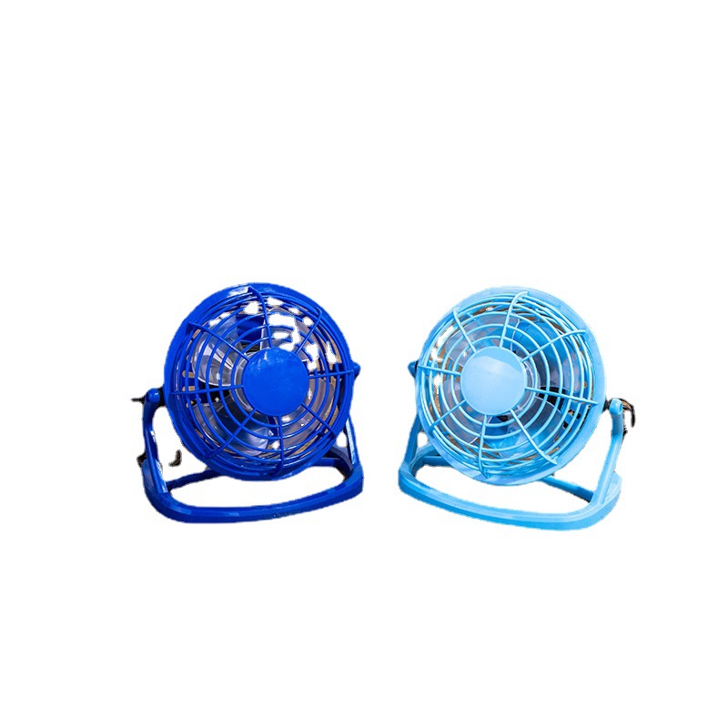 Factory wholesale 2019 portable 4 inch USB mini fan plastic small fan office computer electric fan