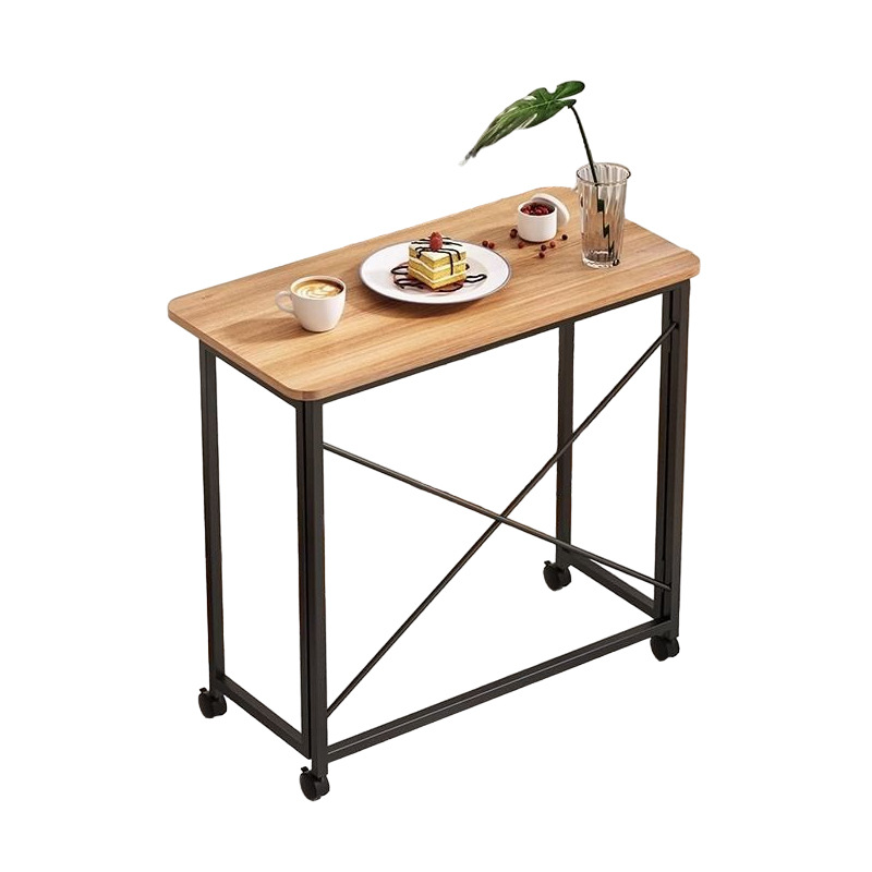 Table Folding Movable Rectangular Rental House Convenient Bedroom Learning Double Table Home Free Shipping Save Space