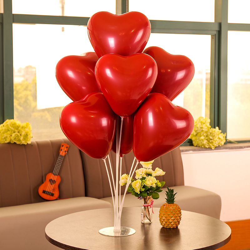 Balloon Stand Table Column Floating on the Ground First Birthday Party Scene Decoration Arrangement Engagement Wedding Wedding Room Support Rod