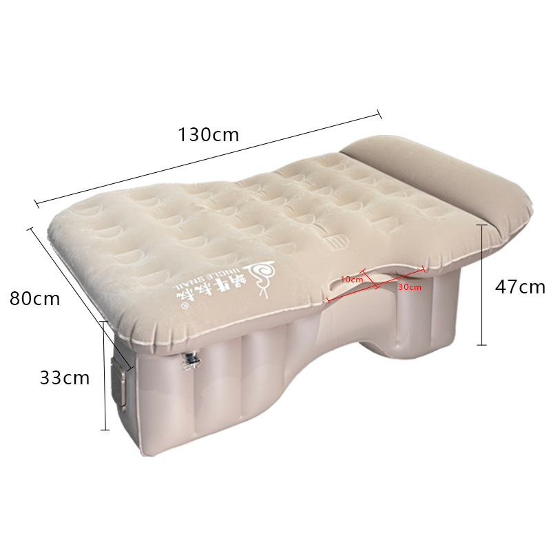 Car Inflatable Bed Car SUV Car General Rear Air Cushion Bed Sleeping Mat Punch Air Travel Bed Sleeping Bed Wear-resistant