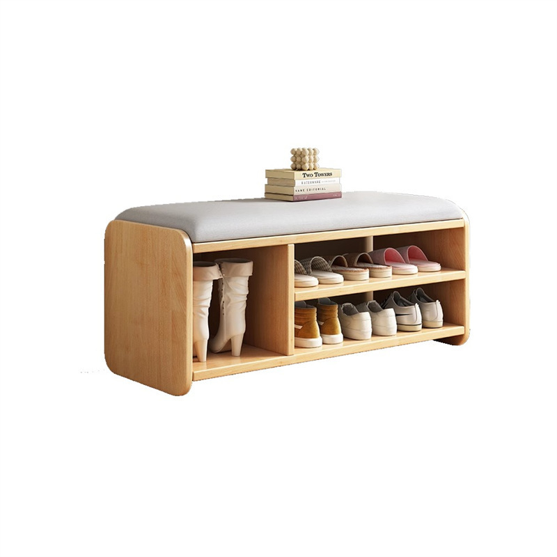 Shoe-Changing Bench for Home Entrance, Shoe Cabinet with Seating, Integrated Shoe Rack and Bench, New Model for Storage, Long Bench for Entryway Shoe Cabinet