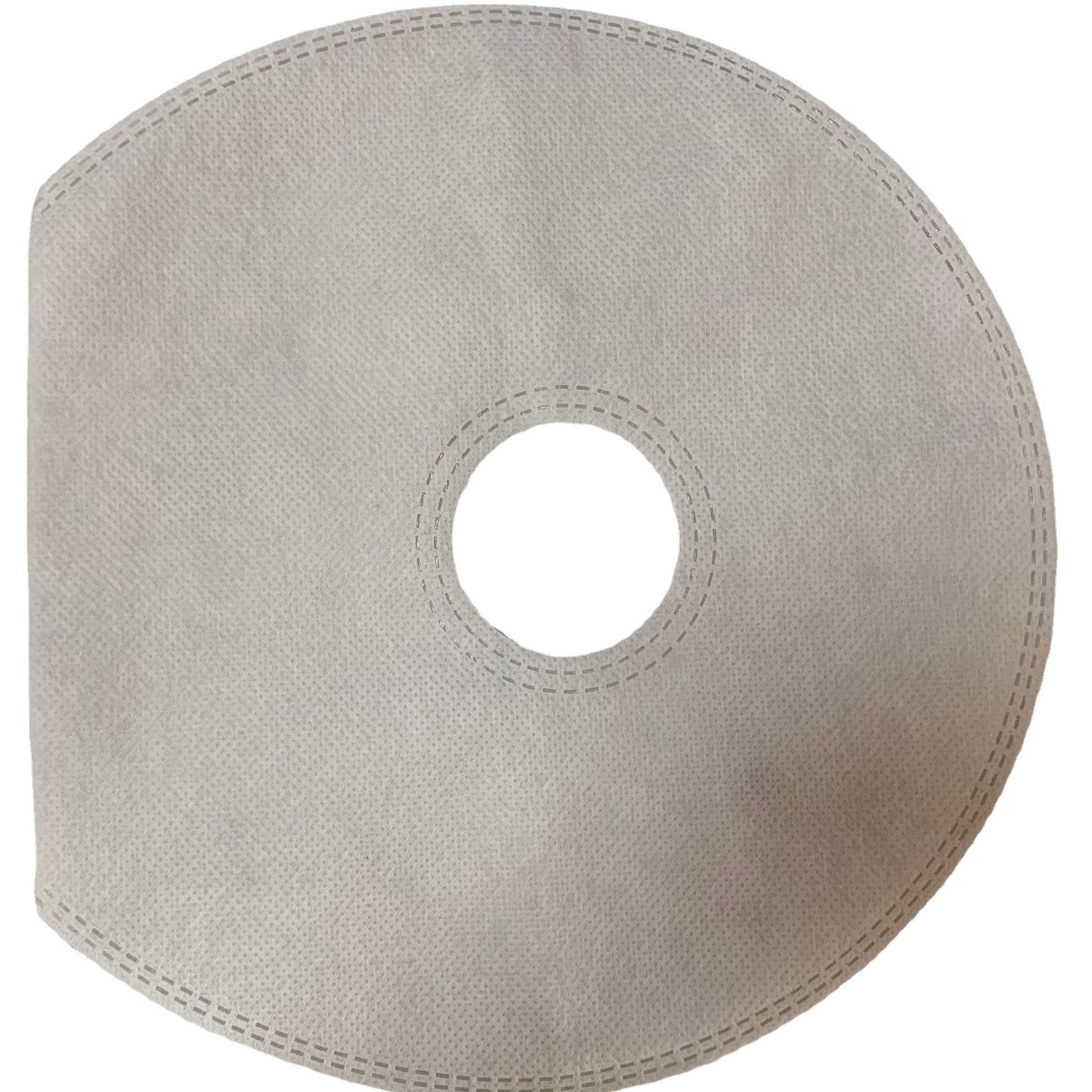 Chinese medicine mirabilite powder for withdrawal of milk and external application of round non-woven bag