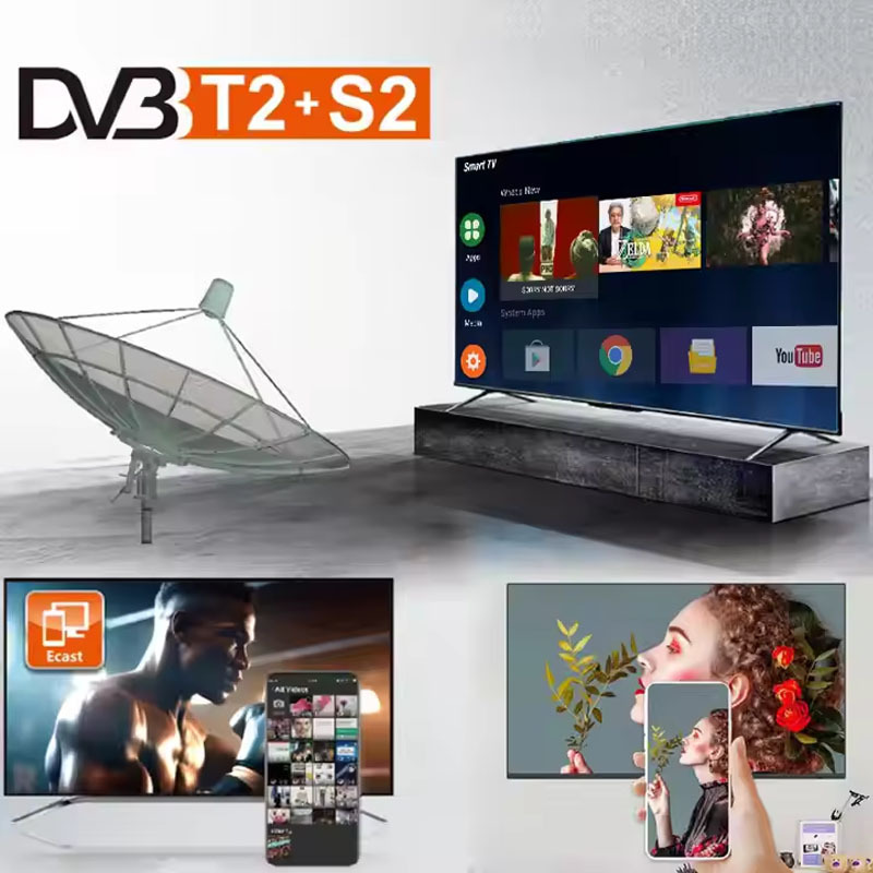 Foreign trade Southeast Asia Vietnam 32 inch LCD TV color TV 55 inch HD explosion-proof 2K4K smart 65 inch TV